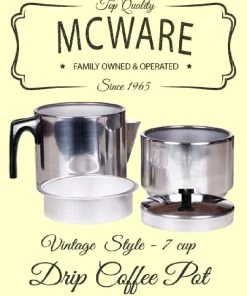 McWare Cooking Accessories Manual Drip Coffee Pot