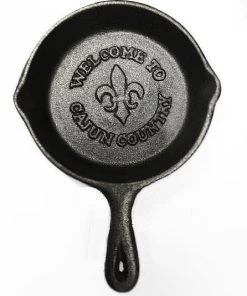 Cajun Classic Cast Iron Skillet Spoon Rest