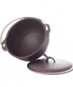 Cajun Classic Cajun Class Small Jambalaya Pot Seasoned Cast Iron Cookware