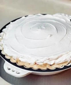 Cast Iron Cookware Cajun Classic White Pie Plate