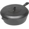 Cajun Classic Seasoned Small Cast Iron Chicken Fryer Cast Iron Cookware