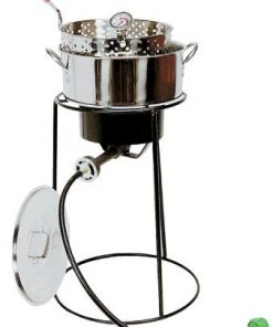 King Kooker Stainless Steel Fish Fryer Outdoor Cooking Kit