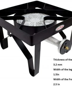 Cajun Outdoor Cooking Heavy Duty Large Pot Outdoor Propane Burner Brew Burners