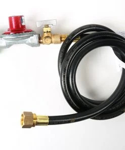 Cajun Outdoor Cooking High Pressure Hose And Regulator Kit 0-10 PSI Propane Parts