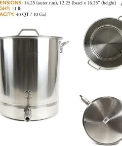 Cajun Outdoor Cooking 10 Gallon Brew Pot Kit