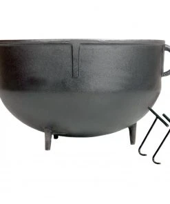 Cast Iron Cookware Cajun Classic Seasoned Jambalaya Pot 10 Gallon
