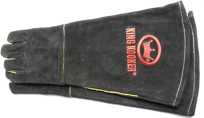 King Kooker Cooking Accessories Outdoor Cooking Protective Fry Gloves 16″ Leather 1 King Kooker Cooking Accessories Outdoor Cooking Protective Fry Gloves 16″ Leather