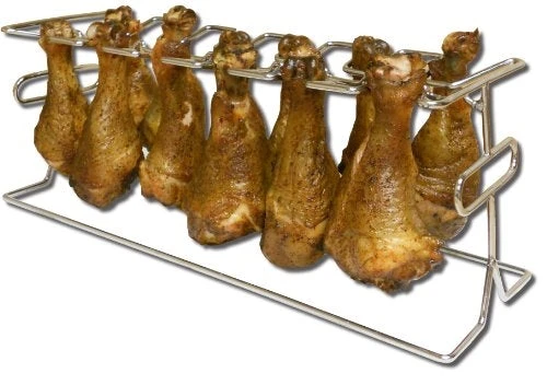 King Kooker Stainless Steel Chicken Wing And Leg Rack 2 King Kooker Stainless Steel Chicken Wing And Leg Rack
