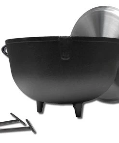 King Kooker 10 Gallon Cast Iron Pot