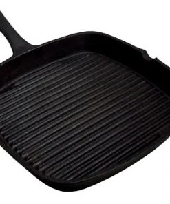 King Kooker Square Cast Iron Griddle Skillet Cast Iron Cookware
