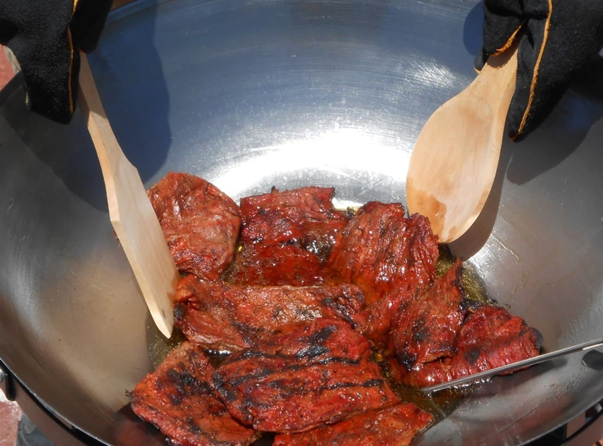 King Kooker Stainless Steel Wok 2 King Kooker Stainless Steel Wok