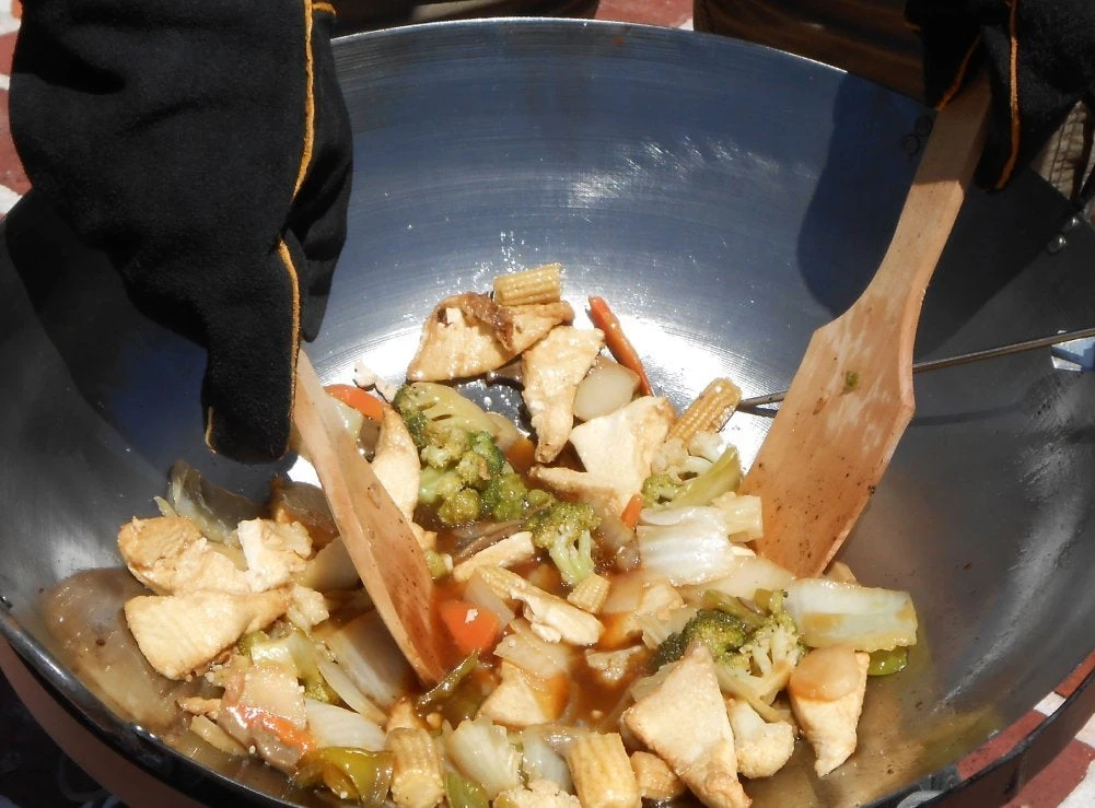 King Kooker Stainless Steel Wok 4 King Kooker Stainless Steel Wok