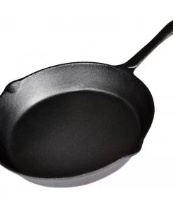 Cajun Classic Seasoned Cast Iron Skillet - 8 Inch Cast Iron Cookware