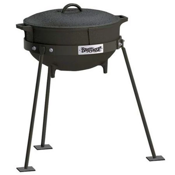 Bayou Classic 5 Gallon Jambalaya Pot And Lid 2 Bayou Classic 5 Gallon Jambalaya Pot And Lid