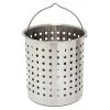 Bayou Classic 62 Stainless Steel Stock Pot Basket Aluminum Stock Pot Baskets