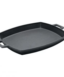 Bayou Classic Shallow Cast Iron Bacon Pan Cast Iron Cookware