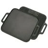 Cast Iron Cookware Bayou Classic Cast Iron Reversible Square Griddle