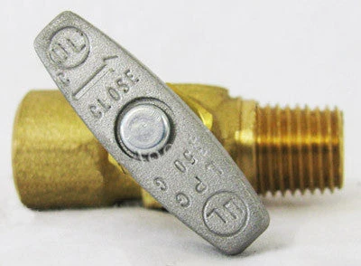 Bayou Classic Brass Control Valve / Knurled Needle Valve 2 Bayou Classic Brass Control Valve / Knurled Needle Valve