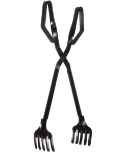Cajun Classic Cooking Accessories Black Steel Crab Tongs