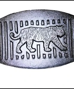 Cajun Classic Cast Iron Griddles LSU Tiger Inspired Bacon Press